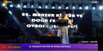 22. Munzur Festivali 3. Gününde Ovacık’ta Devam Ediyor