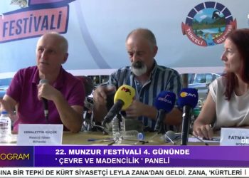 22. Munzur Festivali 4. Gününde – ‘ Çevre Ve Madencilik ‘ Paneli
