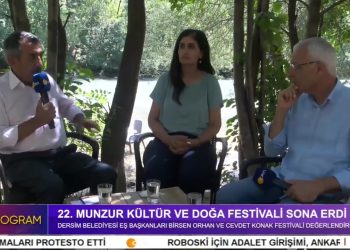 22. Munzur Kültür Ve Doğa Festivali Sona Erdi – Veli Haydar Güleç’in Hazırlayıp Sunduğu Özel Programın Konukları Dersim Belediyesi Eş Başkanları Birsen Orhan Ve Cevdet Konak