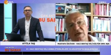 Attilâ Taş’ın sunumuyla Can Aktüel Bu Sabah programının konuğu Hacı Bektaş Veli Kültür Derneği Başkanı Mustafa Özcivan 2. Bölüm