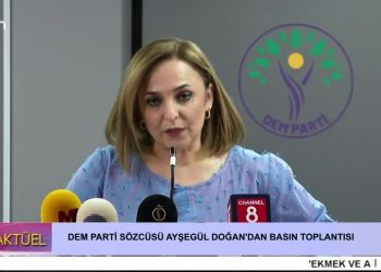 Dem Parti Sözcüsü Ayşegül Doğan’dan Basın Toplantısı