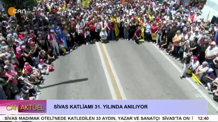 Madımak’da Katledilen 33 Can 31. Yılında Anılıyor