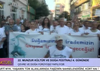 – 22. Munzur Kültür Ve Doğa Festivali 4. Gününde 
– Çevre Ve Doğa Yürüyüşü Yapılıyor