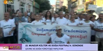 – 22. Munzur Kültür Ve Doğa Festivali 4. Gününde 
– Çevre Ve Doğa Yürüyüşü Yapılıyor