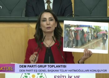 DEM Parti Grup Başkanvekili Tülay Hatimoğulları Konuşuyor.
