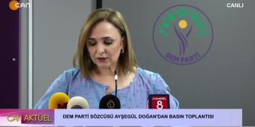 Dem Parti Sözcüsü Ayşegül Doğan’dan Basın Toplantısı