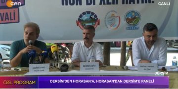 Dersim’den Horasan’a, Horasan’dan Dersim’e Paneli – CANLI YAYIN