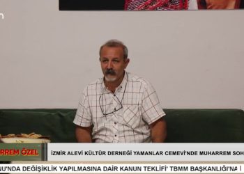 İzmir Alevi Kültür Derneği Yamanlar Cemevi’nde Muharrem Sohbeti