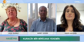 KURACÎK MÎR MÎRÎCANA YEKEMÎN – Ahmet Güden’in Hazırlayıp Sunduğu Hasê Ma Programının Konukları UKM Eş Başkanı Hanım Akdemir Ve Aktîvîsta Jın Ayşe Fehimli