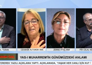 – Yas-ı Muharrem’in Günümüzdeki Anlamı- Cemal Turan’ın Hazırlayıp Sunduğu Muharrem Özel Programının Konukları Derviş Cemal Ocağı’ndan Ana Cevahir Altunok, Cemal Abdal Ocağı’dan Ve AABF İnanç Kurulu Başkanı Pir Celal Keykubat Ve Kureyşan Ocağı’ndan Ana Zerno Ateş