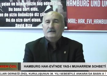 – Hamburg HAK-EVİ’nde Yas-ı Muharrem Sohbeti
– Ali Köylüce İle Muharrem Özel Programı CanTV’de
