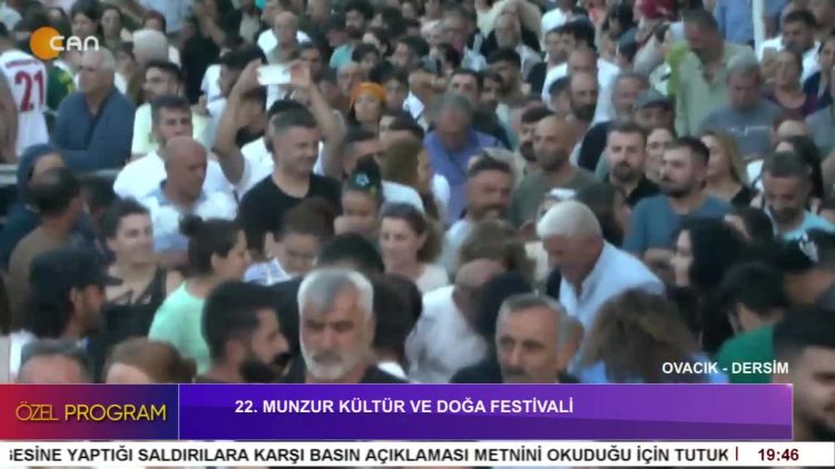 22. Munzur Festivali 3. Gününde Ovacık’ta Devam Ediyor