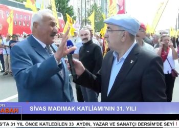 Sivas’ta 2 Temmuz 1993 Tarihinde Madımak Oteli’nde Katledilen 33 Can, Sivas’ta Kitlesel Olarak Anılıyor.