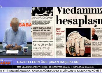 Veli Haydar Güleç’in Sunumuyla Can Aktüel Bu Sabah – 1. Bölüm