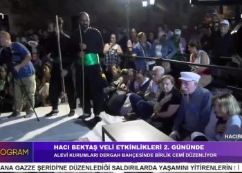 Hacı Bektaş veli Etkinlikleri 2. Gününde, Alevi Kurumları Dergah Bahçesinde Birlik Cemi Düzenliyor