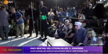 Hacı Bektaş veli Etkinlikleri 2. Gününde, Alevi Kurumları Dergah Bahçesinde Birlik Cemi Düzenliyor