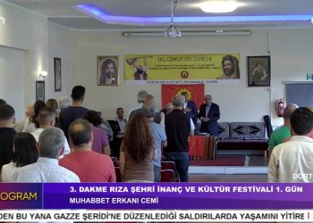 3. DAKME Rıza Şehri İnanç ve Kültür Festivali, Muhabbet Erkanı Cemi – 1. Gün.
