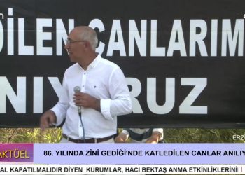 86. Yılında Zini Gediği’nde Katledilen Canlar Erzincan Kılıçkaya Köyünde Anılıyor / 2. Bölüm