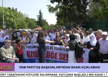 – DEM PARTİ EŞ BAŞKANLARI’NDAN BASIN AÇIKLAMASI