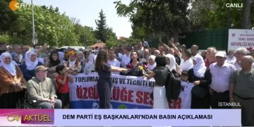 – DEM PARTİ EŞ BAŞKANLARI’NDAN BASIN AÇIKLAMASI