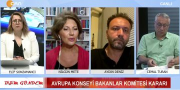Avrupa Konseyi Bakanlar Komitesi Kararı – Aleviler İktidara Seslendi ‘ Hacı Bektaş Anma Etkinliklerinden Elinizi Çekin ‘ – Elif Sonzamancı’nın Sunduğu Bizim Gündem Programının Konukları ABF Basın Sözcüsü Aydın Deniz, Gazeteci Nilgün Mete Ve Gazeteci Cemal Turan