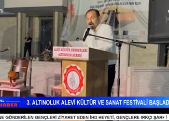 – 3. Altınoluk Alevi Kültür Ve Sanat Festivali Başladı
– Karakoçan Kültür Ve Doğa Festivali Yarın Başlıyor
– Niğde’den Sonra Ankara Altındağ’da Katledilmiş Halde Onlarca Köpek Bulundu
– Türkiye’de 6,5 Milyon Çocuk Yoksul
– Elif Sonzamancı İle Can Aktüel Ana Haber