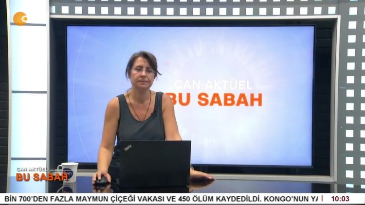 Çilem Küçükkeleş’in sunumuyla Can Aktüel Bu Sabah programının konukları Can TV Yayın Kurulu Üyesi Veli Büyükşahin ve Dev-Yapı İş Yönetim Kurulu Üyesi Osman Üney – 1 Bölüm.