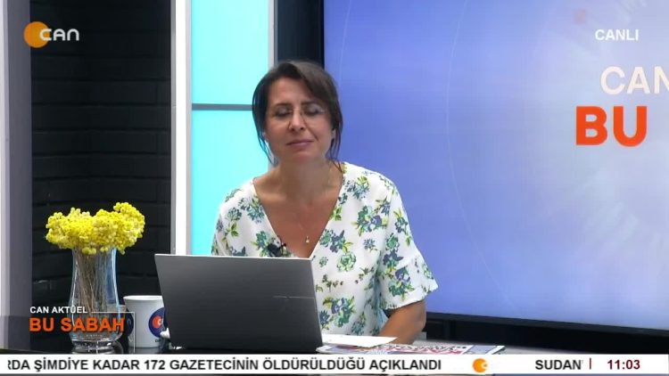 Çilem Küçükkeleş’in sunumuyla Can Aktüel Bu Sabah programınıın konuğu Genç Feministler Federasyonu Temsilcisi Güneş Fadime Akşahin – 2. Bölüm