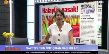 Çilem Küçükkeleş İle Can Aktüel Bu Sabah Programı CanTV’de