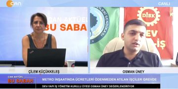 Çilem Küçükkeleş’in sunumuyla Can Aktüel Bu Sabah programının konukları Can TV Yayın Kurulu Üyesi Veli Büyükşahin ve Dev-Yapı İş Yönetim Kurulu Üyesi Osman Üney – 2 Bölüm.