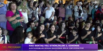 Hacı Bektaş veli Etkinlikleri 2. Gününde, Alevi Kurumları Dergah Bahçesinde Birlik Cemi Düzenliyor