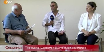 Hükümetin Alevi İnancına Müdahalesi – Siyasal İktidar, Hacıbektaş Programını İptal Etmelidir – İbrahim Karakaya İle Canlar Divanı Programının Konukları DEM Parti İstanbul Milletvekili Celal Fırat, Beylikdüzü Fatma Ana Cemevi Başkanı Güler İrem Ve ADFE Başkanı Zeynel Abidin Koç
