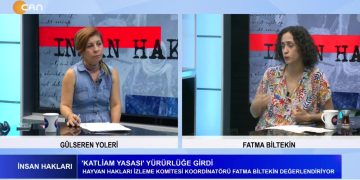 ‘ Katliam Yasası ‘ Yürürlülüğe Girdi – Gülseren Yoleri’nin Hazırlayıp Sunuğu İnsan Hakları Programının Konuğu Hayvan Hakları İzleme Komitesi Koordinatörü Fatma Biltekin
