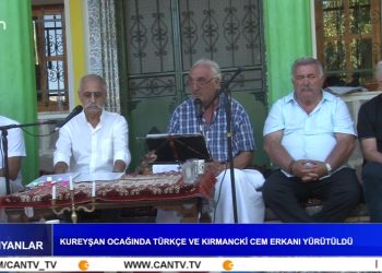 Kureyşan Ocağında Türkçe ve Kırmancki Cem Erkanı Yürütüldü.