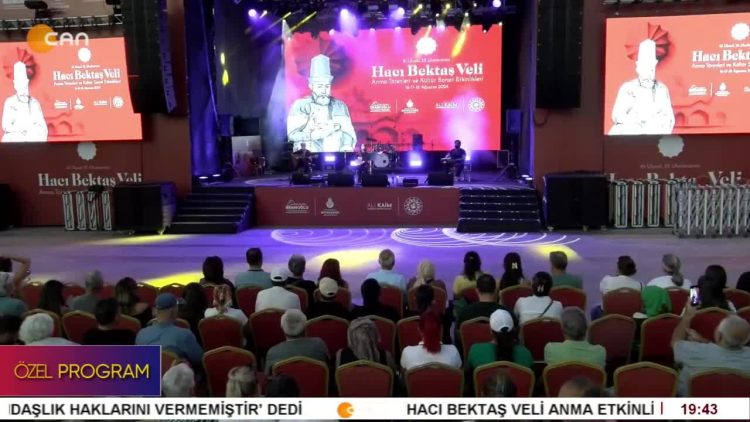 Hacı Bektaş Veli Anma Etkinlikleri 3. Gününde Kapanış Konseriyle Sona Eriyor