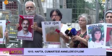 1015. Hafta Cumartesi Anneleri Eylemi.