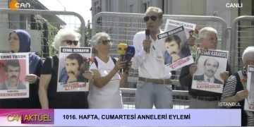 1016. Hafta Cumartesi Anneleri Eylemi.