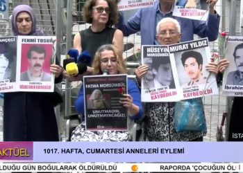 1017. Hafta Cumartesi Anneleri Eylemi.