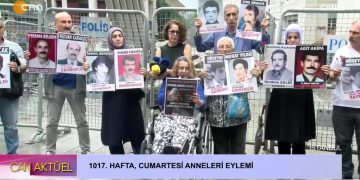 1017. Hafta Cumartesi Anneleri Eylemi.