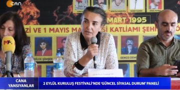2 Eylül Kuruluş Festivali’nde ‘ Güncel Siyasal Durum ‘ Paneli – Cana Yansıyanlar Programı CanTV’de