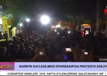 – NARİN’İN KATLEDİLMESİ DİYARBAKIR’DA PROTESTO EDİLİYOR
