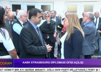 AABK Strasbourg Diplomasi Ofisi Açılışı