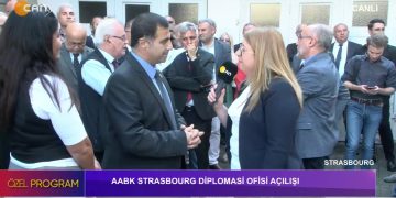 AABK Strasbourg Diplomasi Ofisi Açılışı