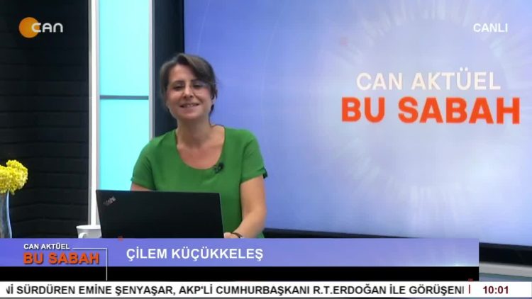 Çilem Küçükkeleş’in sunumuyla Can Aktüel Bu Sabah programınıın konuğu PSAKD Genel Başkanı Cuma Erçe