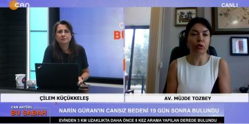 Çilem Küçükkeleş İle Can Aktüel Bu Sabah Programının 2. Bölüm Konuğu, Önce Kadınlar Ve Çocuklar Derneği Başkanı Avukat Müjde Tozbey.