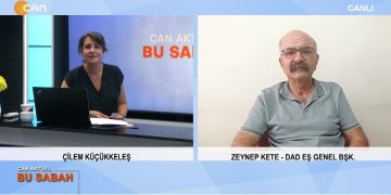 Çilem Küçükkeleş’in sunumuyla Can Aktüel Bu Sabah programınıın konuğu DAD Eş Genel Başkanı Zeynel Kete – 2. Bölüm