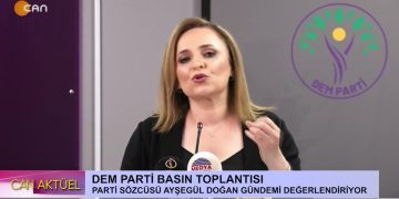DEM Parti Basın Sözcüsü Ayşegül Doğan Gündemi Değerlendiriyor