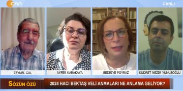 Hacı Bektaş Veli Anmaları Ne Anmalama Geliyor ? – Zeynel Gül’ün Hazırlayıp Sunduğu Sözün Özü Programının Konukları Akademisyen/Tarihçi Ayfer Karakaya, Akademisyen Bedri Poyraz, Emekli-Akademisyen Kudret Nezir Yunusoğlu Ve Öğretmen/Yazar Kudret Saylık