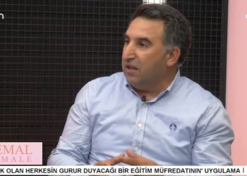 Hüseyin Kelleci ile Cemal Cemale’nin konukları Yaşam Ağacı Derneği’nden Ali Şahmo, Nazif Töre, Rıza Yıldırım, Elif Çelik, Bayram Karabulut ve Arif Erendemir.