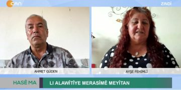 Lı Alawîtîye Merasîmê Meyîtan – Ahmet Güden’in Sunduğu Hasê Ma Programının Konukları Pir Hasan Ergişi Ve Aktîvîsta Jın Ayşe Fehimli